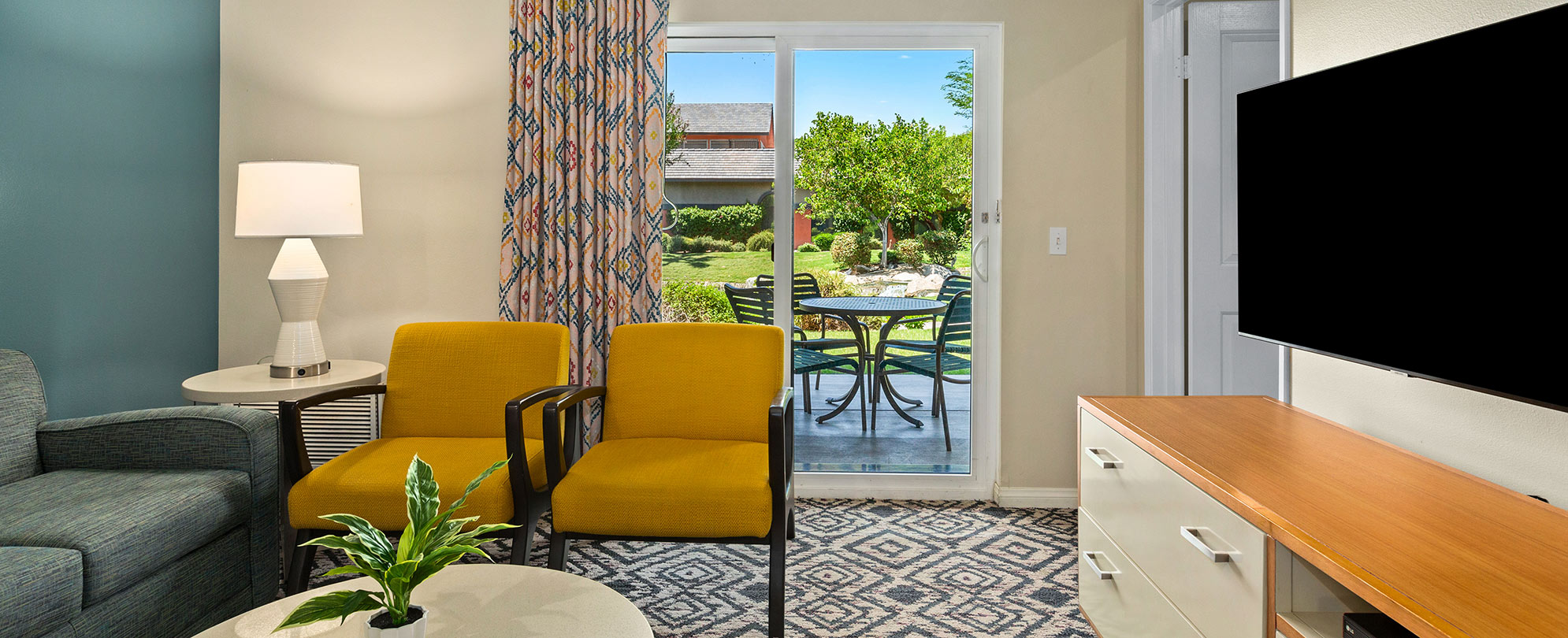 ADA accessible living room