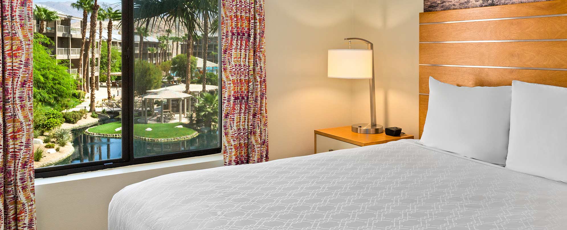 ADA accessible queen bedroom