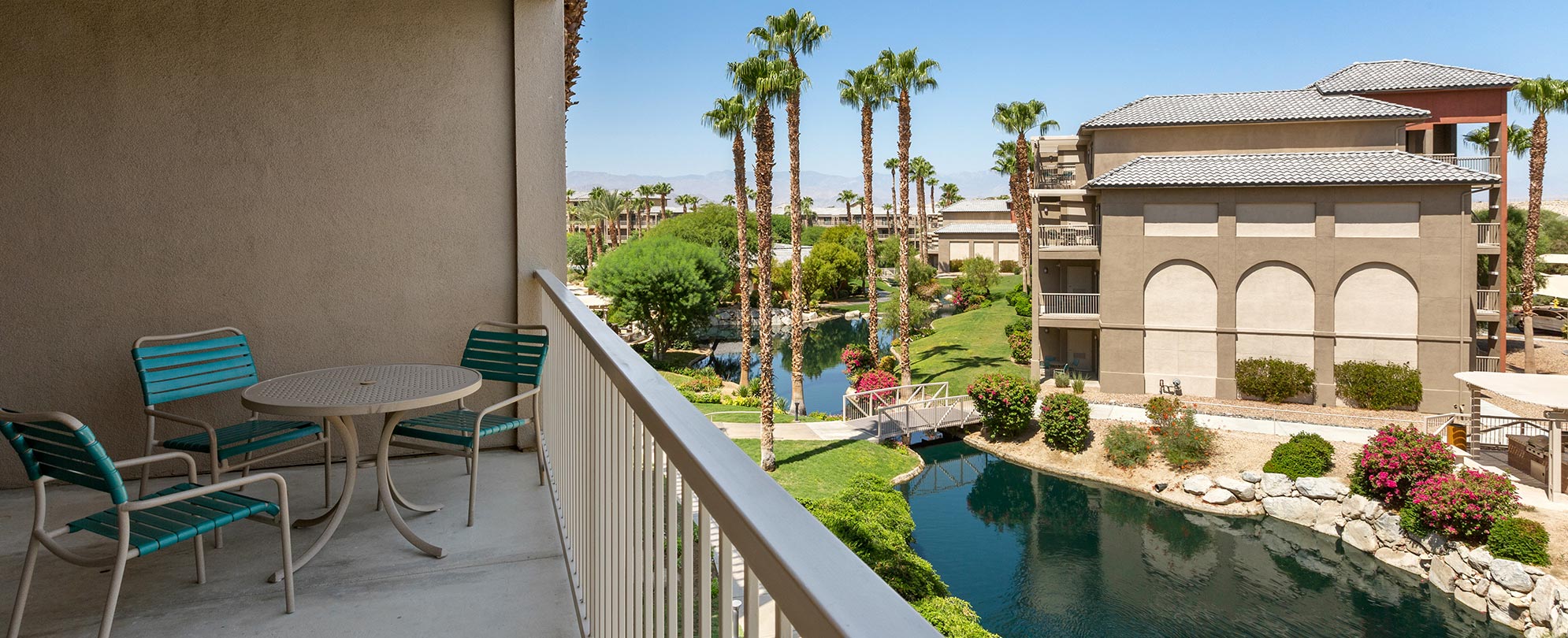 Private balcony