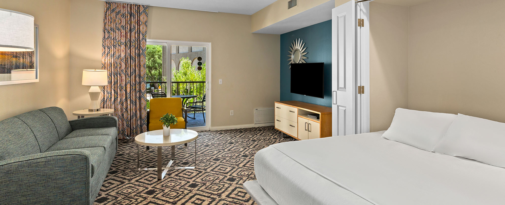 Murphy bed living room