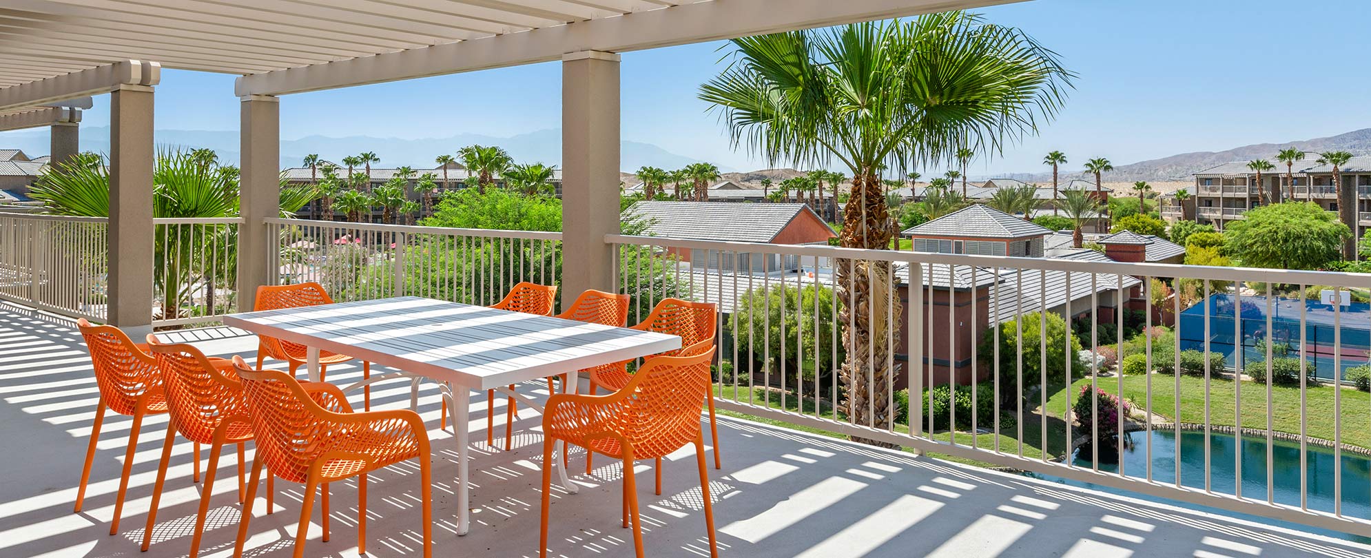 Private balcony