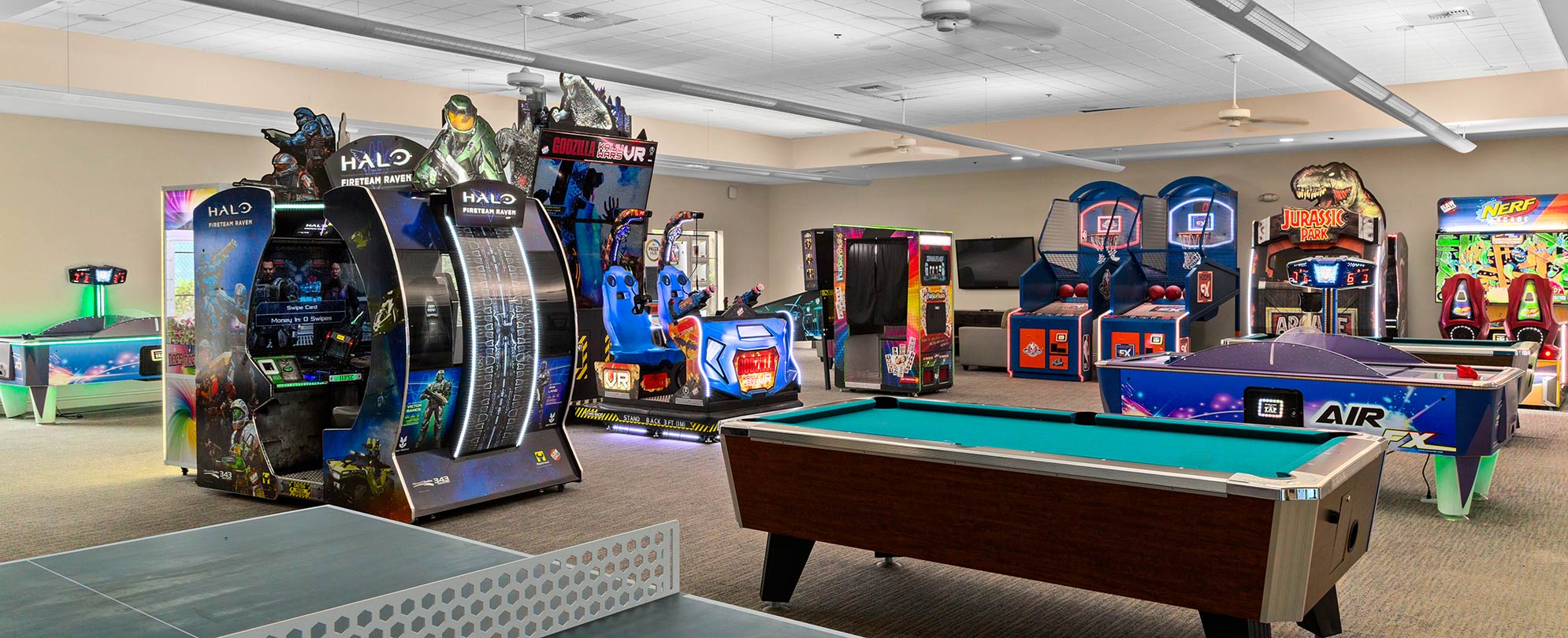 WorldMark Indio arcade and game room