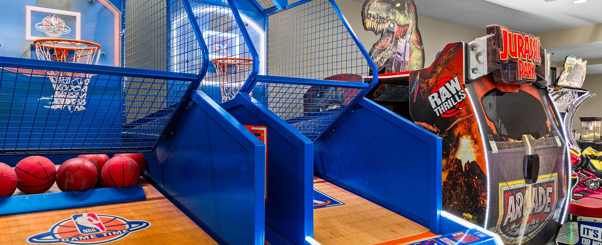 Game room and arcade